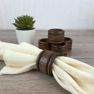 Rond de serviette en bois - Product Image 1