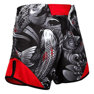 Vente en gros shorts de combat MMA personnalisés fabriquez vous-même vos grappins d'entraînement extensibles dans les 4 sens prix bas - Product Image 1