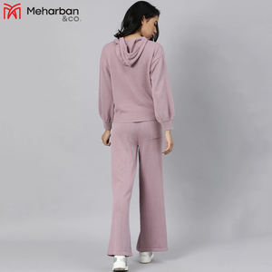 Vente en gros logo personnalisé vêtements d'entraînement pour femmes survêtement 2 pièces ensemble survêtement fermeture éclair survêtements femmes survêtement jogging survêtement - Product Image 3