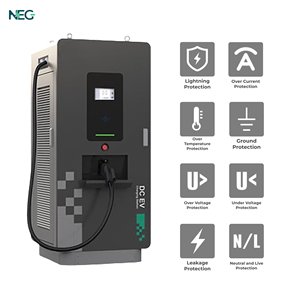 Para la estación EV de carga rápida de CC certificada por UL, nueva condición, estación de carga montada en el suelo, protección completa NEG Power OCPP 1.6J - Product Image 5