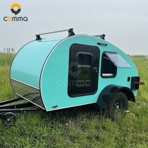 New Style Camper Caravan Rv Camper Trailer Camping Hybrid Offroad Caravan With Led Lights - Product Image 1