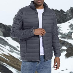 Chaqueta Acolchada Ligera Personalizada para Hombre, Corte Holgado, Resistente al Agua, Abrigo Acolchado, Aislamiento Térmico, Fabricante OEM, Proveedor Mayorista - Product Image 6