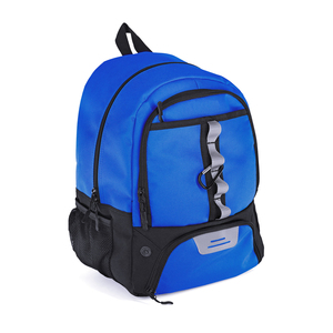Bolsa de equipo deportivo escolar personalizada nuevo logotipo elegante mochila de baloncesto impermeable Unisex cremallera malla de poliéster conveniente viaje - Product Image 1