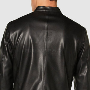 Nouvelle arrivée : Veste en cuir imperméable, coupe classique intemporelle, idéale pour les voyages, le travail et le quotidien, parfaite pour l'hiver. - Product Image 5