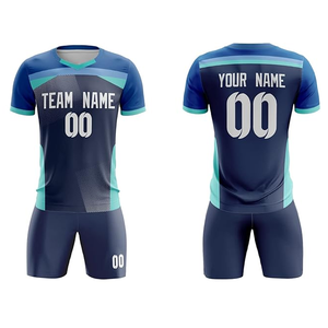 Uniformes de Fútbol Personalizables de Alta Calidad con Impresión Digital, Ligeros, 100% Poliéster, Todas las Tallas, Colores Sólidos - Product Image 1