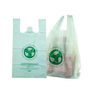 ถุงพลาสติกแบบมีหูหิ้วสำหรับช้อปปิ้ง แบบมีก้นข้างพับได้ รีไซเคิลได้ - Product Image 5