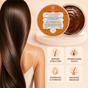ทรีทเมนต์บำรุงผมสูตรเข้มข้นเมดิเตอร์เรเนียน ด้วยน้ำผึ้ง น้ำมันมะกอก น้ำมันอบเชย น้ำมันเลมอน และวิตามินอี เพื่อการบำรุงและเพิ่มความชุ่มชื้น - Product Image 4
