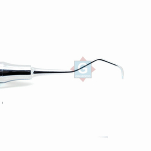 Curettes gracey parodontales en acier inoxydable, Instruments chirurgicaux dentaires à poignée creuse - Product Image 3
