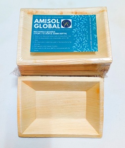 Premium Quality <b>Disposable</b> Rectangular <b>Plates</b> Sturdy and Stylish for Everyday Use Parties and Events - Product Image 1