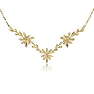 Collar con Colgante Hexagonal de Triple Halo de Diamantes en Oro Rosa de 14K, Joyería Fina y Elegante para Mujer, Regalo de Aniversario o Boda - Product Image 2