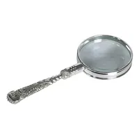 Wholesale Brass-Made Wooden Short Handle Magnifier for Book Reading and Gifting Usage