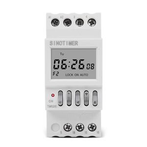 SINOTIMER TM626 Interruptor Temporizador Programable de 2 Canales y 220V - Product Image 1