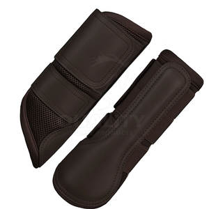 Botas protectoras de cepillado de caballos para entrenamiento y competición Botas de cepillado adecuadas para todas las razas - Product Image 6