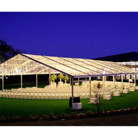 Carpa con marco de aluminio para exteriores para 500 personas, marquesina de PVC comercial resistente para bodas, grandes eventos, tamaños disponibles 20x30