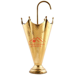 Soporte para Paraguas de Diseño Único, Precio de Mayoreo, Diseño Moderno, Soporte en Forma de Paraguas con Acabado Dorado para Oficina - Product Image 2
