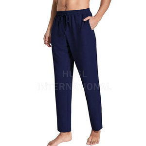 Pantalon décontracté en coton léger de haute qualité pour hommes, couleur personnalisée, vêtements d'été, style sport, taille adulte, prix bon marché - Product Image 2