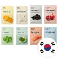 Paquete de Mascarillas Faciales Premium con Esencia e Infusión de Ácido Salicílico para Piel Grasa/Seca y Todo Tipo de Piel, Fabricación OEM Corea ODM
