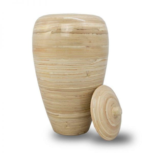 Wholesaler Manufacture Spun Bamboo Cremation Urn <b>for</b> <b>Ashes</b> ODM Modern American Style Decorative From Vietnam - Product Image 4