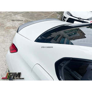 Aileron arrière en fibre de carbone de type bec de canard avec tissage 2x2 100% fibre de carbone véritable pour BMW G82 M4 2020-2025 uniquement par JPMCarbon - Product Image 4