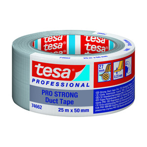 Nastro Adesivo Extra Forte Argento 50mm x 25mt - Product Image 1