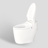 Toilette intelligente TREVI TST-DX5R00RS_D1 Bidet de luxe intelligent et écologique siège à chasse d'eau automatique chauffant fabriqué en Corée bol allongé