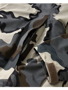 Haute qualité imperméable respirant Camouflage pêche veste de pluie en plein air Camo chasse veste en vente toile tissu - Product Image 4