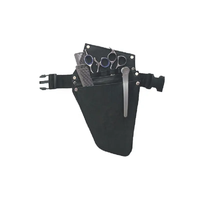 Ceinture utilitaire professionnelle de coiffeur avec étui de coiffeur en cuir pour ciseaux tondeuses et peignes organisateur outils de coiffeur