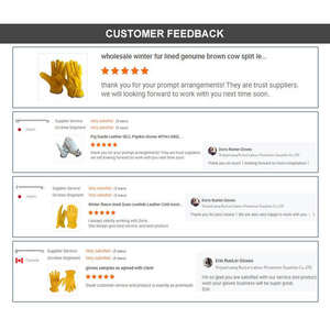 ถุงมือหนังแพะคุณภาพดีที่สุด สำหรับงานเชื่อมไฟฟ้า ป้องกันมือ ป้องกันอันตราย  หนังแท้ทั้งชิ้น - Product Image 6