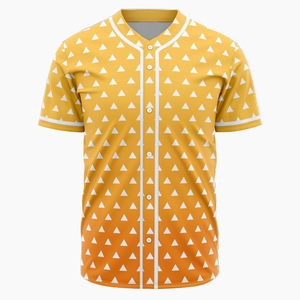Jersey de béisbol transpirable cosido con impresión digital por sublimación y diseño personalizado, novedad - Product Image 6