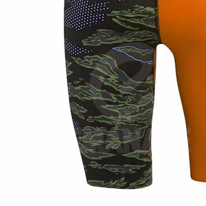 Pantalones Cortos de Compresión Deportivos para Hombre, Diseño Nuevo 2025, Estilo Urbano, Estampado Sólido, con Empaque Personalizado, Transpirables, para Gimnasio - Product Image 4