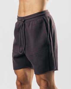 High Quality Custom Stylish New Spandex Fabric <b>Black</b> Knitted Men's Sports Shorts - Product Image 6