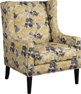 Handmade Cozy Wood Accent Armchair Wing Single Seater Sofa Adjustable <b>Corner</b> Transitional Living Room Hotels Indian Restaurants - Product Image 3