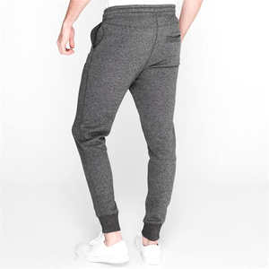 Pantalon de survêtement de sport avec logo personnalisé pour hommes, jogging en polaire respirant avec bas élastique, pantalon de fitness d'hiver pour hommes, vente en gros - Product Image 3