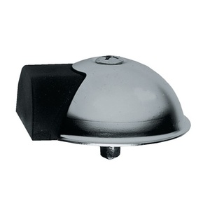 DENI Tampon de porte mat en acier inoxydable 3847, hauteur 65 mm, montage à cheville 22 mm pour tapis et protections - Product Image 1