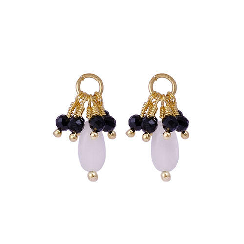 Rainbow Moonstone/Black Onyx