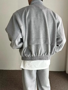 NEW Autumn Sports Set Men Sports <b>Cardigan</b> Jacket and Jogging Wide Leg Pants Fashion Loose Fishing 2-piece Sets Unisex Tracksuits - Product Image 5