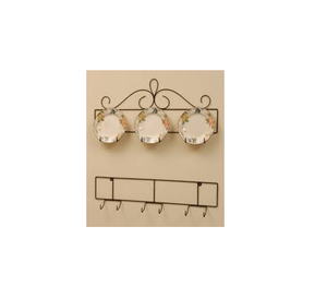 Soporte de placa de Metal decorativo para pared del hogar, accesorios de cocina, producto en oferta - Product Image 1