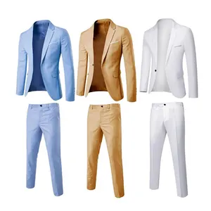 Nieuwe Trending Mode Pak Blazer Colbert Voor Mannen Kleding Groothandel Kassa Casual Heren Slanke Blazers