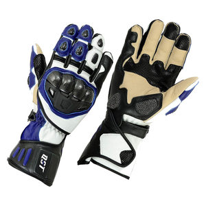 Gants d'équitation vintage en cuir véritable avec protection en caoutchouc pour écran tactile Compatible avec l'hiver, imperméable et coupe-vent réglable - Product Image 4