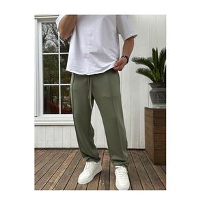 Conjunto Deportivo de Pantalones y Sudadera con Capucha para Hombre, Talla Grande, Ecológico, Sin Costuras, Elástico en Cuatro Direcciones, 100% Algodón - Product Image 1