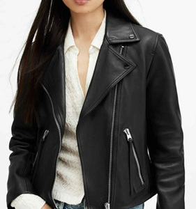 Femmes surdimensionné Faux daim cuir vestes automne/hiver fermeture éclair décoré moto manteau hauts coton fourrure automne mode tenues - Product Image 6