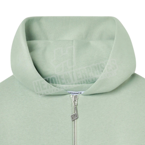 Personnalisé 100% Coton Surdimensionné Poids Lourd Hoodies Hommes Surdimensionné Épaule Tombante Vintage Lavage Double Curseur Fermeture Éclair À Capuche Pour Hommes - Product Image 6