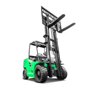 Orijinal 3ton 5Ton 5000kg kapasiteli elektrikli lityum pil forklift montacargas çatal kaldırıcı satılık