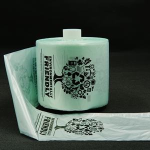 Top Selling Custom Printed Transparent T-Shirt <b>Plastic</b> Food Packaging <b>Roll</b> Bag Shopping Supermarket Packaging Bag on <b>Roll</b> - Product Image 3