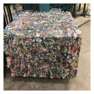 Latas de bebidas usadas limpias a granel de chatarra de aluminio UBC de calidad de exportación superior para fundición y procesamiento industrial - Product Image 3