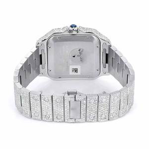 Reloj de Lujo con Movimiento de Cuarzo Moissanite, Acero Inoxidable, Estilo Iced Out, para Regalo - Product Image 5