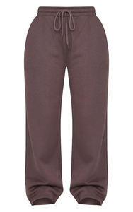 OEM Pantalon de survêtement en coton polyester de haute qualité pour femmes Palazzo à jambes larges Pantalon baggy uni OEM pour femmes - Product Image 2