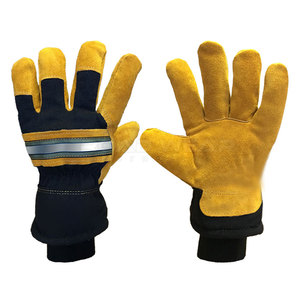 Gants de travail en cuir véritable pour hommes Gants de travail légers Gants de travail de couleur unie - Product Image 1