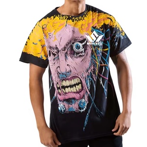 เสื้อยืดผู้ชายลายกราฟิก City Bridge แขนสั้น คอกลม โพลีเอสเตอร์ 100% ทรงปกติ ระบายอากาศได้ดี พิมพ์ลายภาพ  เสื้อยืดลำลอง - Product Image 5