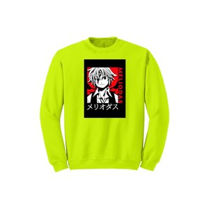 100% algodón Casual Anime colección sudadera invierno 280gsm + personalizable pecho estampado Diseño y Color ODM Logo en el frente - Product Image 4